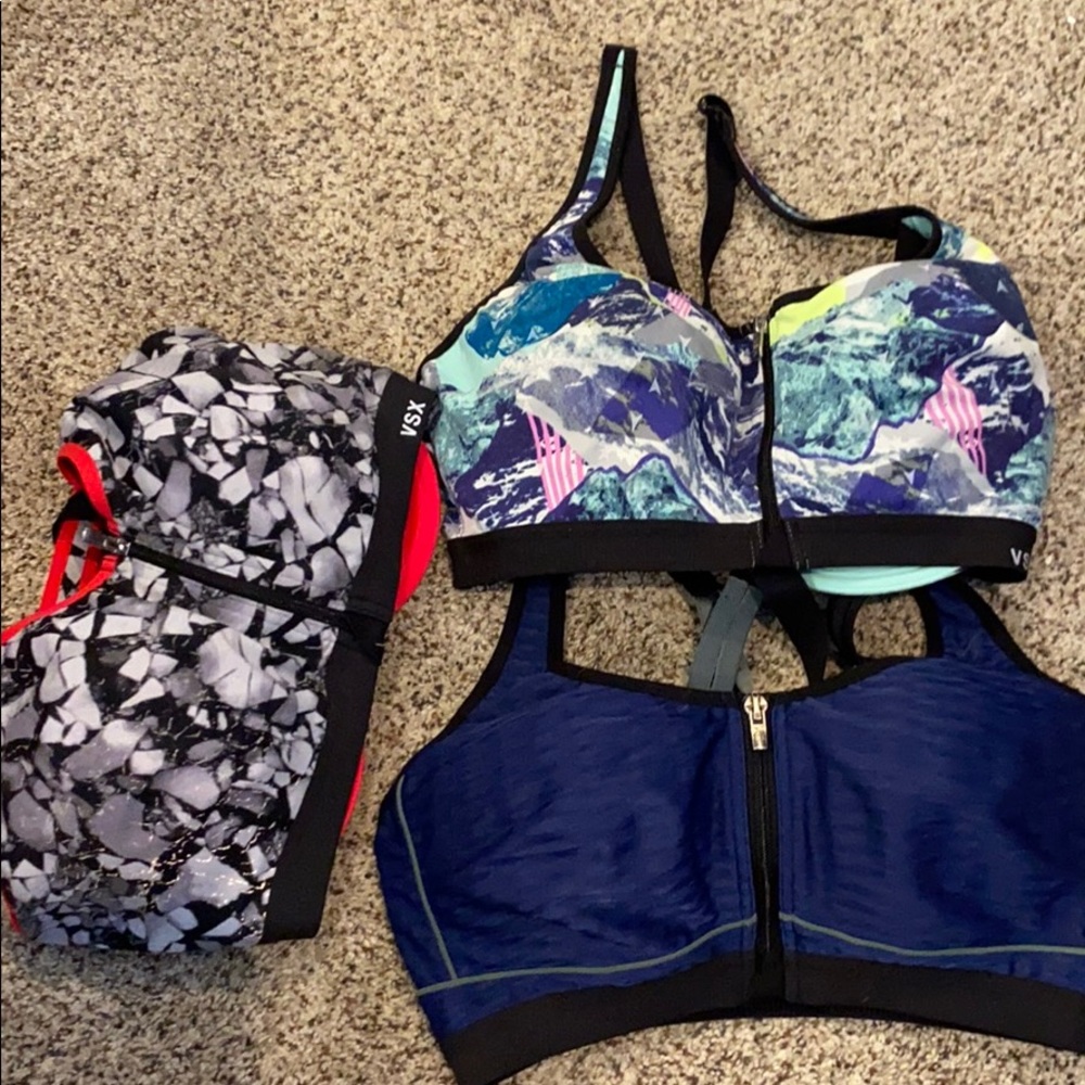 3 Victoria's secret sport bras